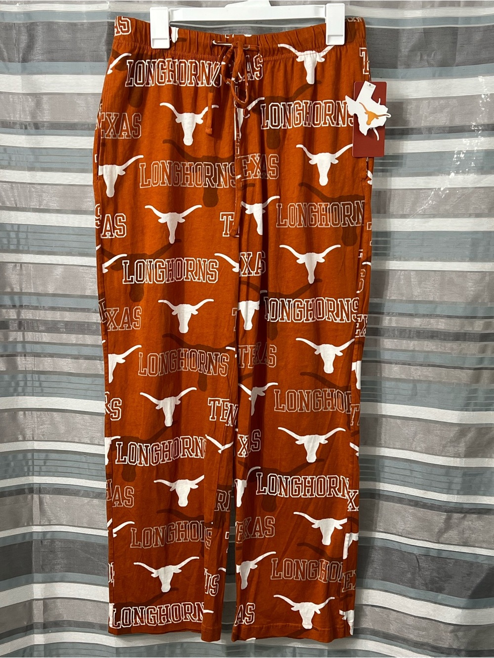University of Texas Longhorns Burnt Orange Lounge Pants / PJ Bottoms - Picture 3 of 11